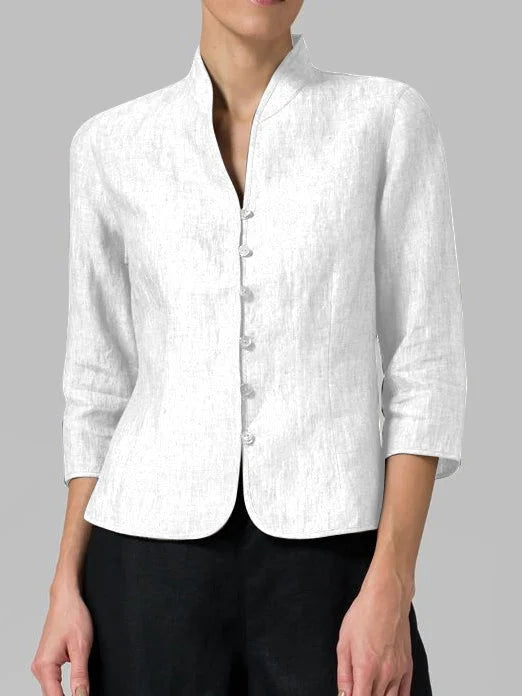 Stylish Linen Blazer | Elegant Nora Blazer