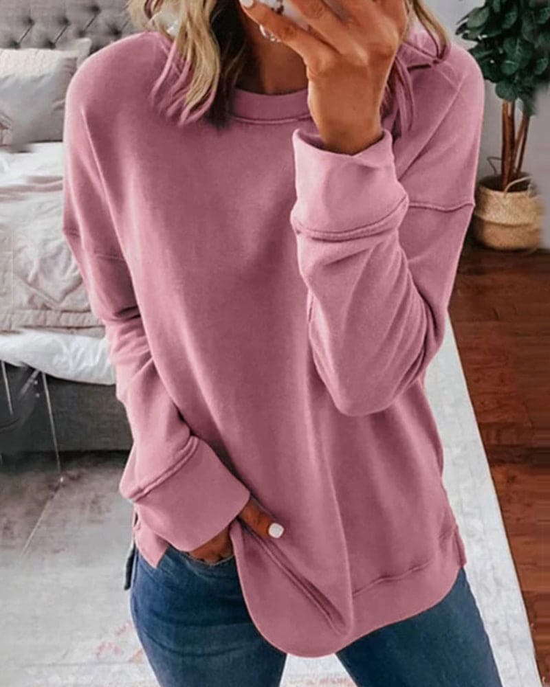 Women’s Casual Oversized Sweatshirt Everyday Pullover