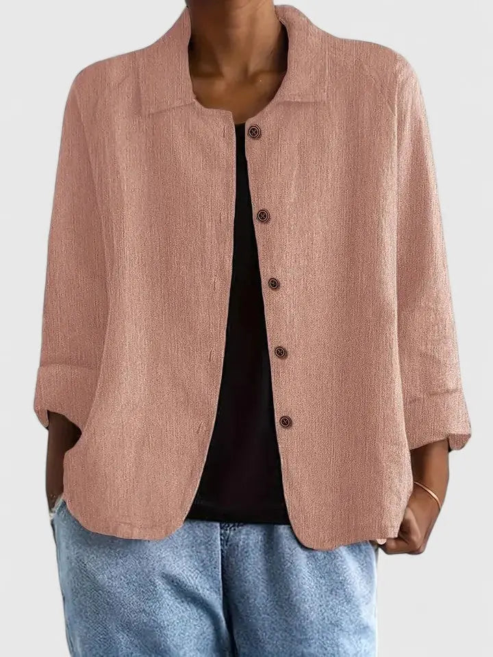 Women's Classic Lightweight Button-Down Top