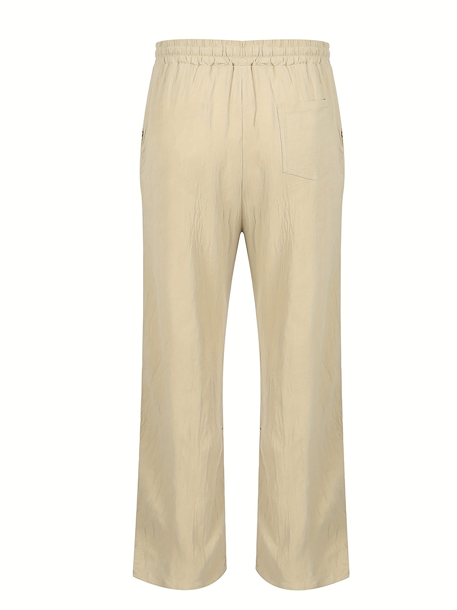 Stylish Men's Linen Trousers Breathable Comfortable