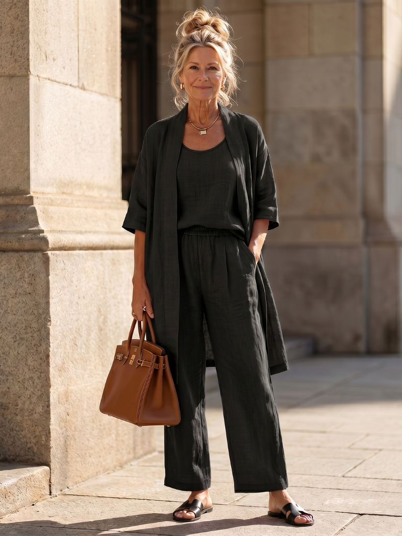 Women's Relaxed Three-Piece Lounge Set