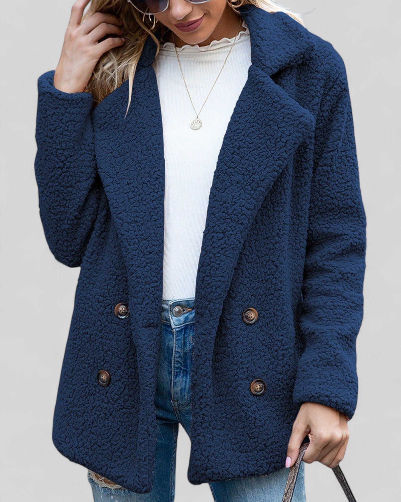 Stylish Soft Women's Coat - Elegance & Comfort