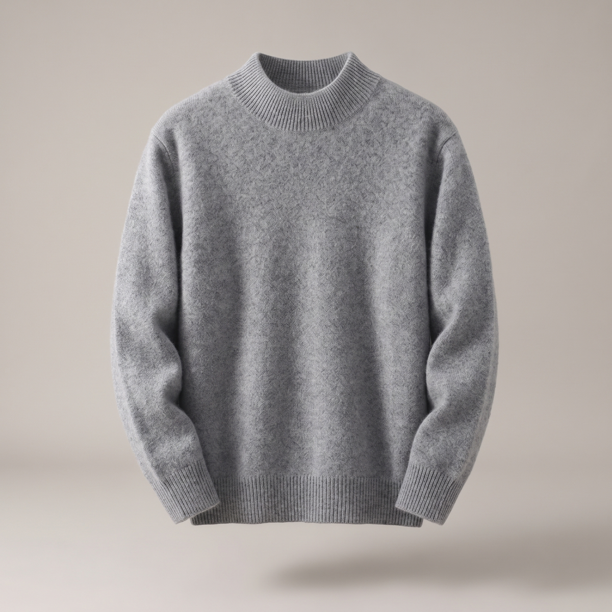 Women’s Classic Mock Neck Soft Knit Sweater