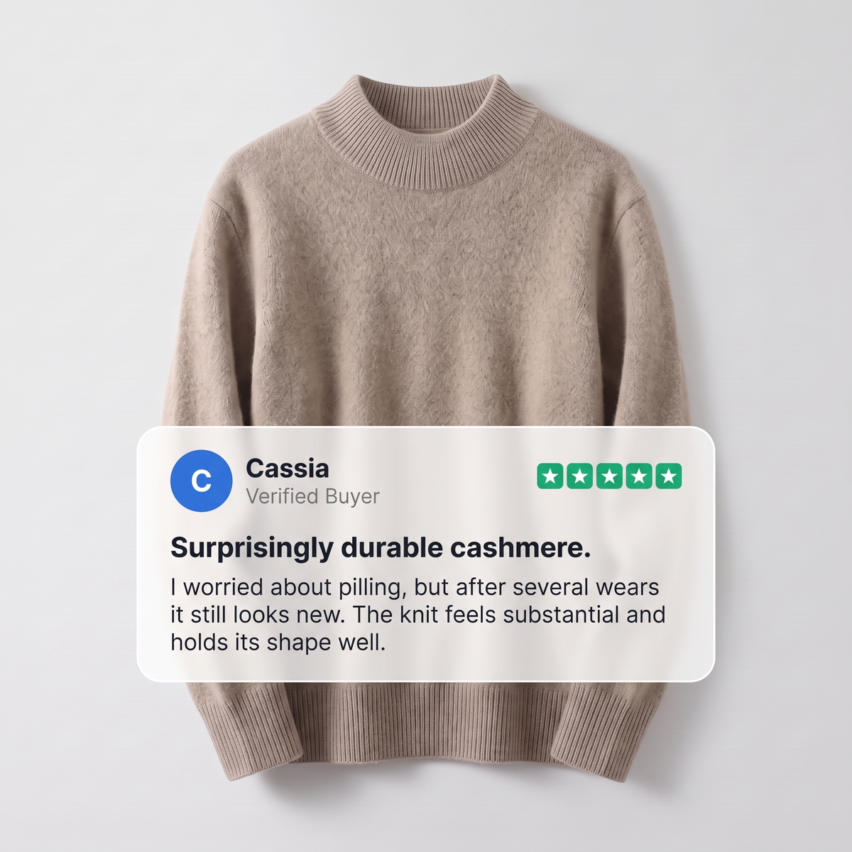 Men's Classic Ribbed Knit Crewneck Sweater