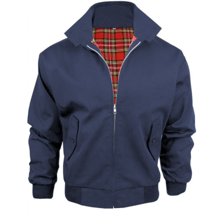 Stylish Men's Harrington Jacket | Comfortable