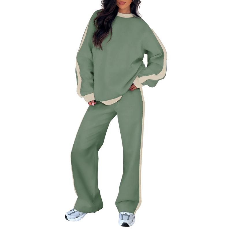 Women's 2-Piece Lounge Set Sweatshirt Pants