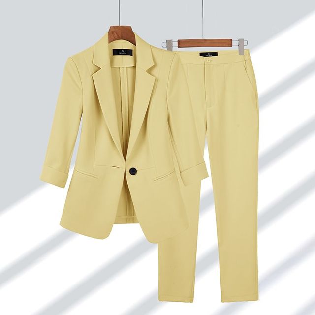 Elegant Blazer & Trouser Set for Women