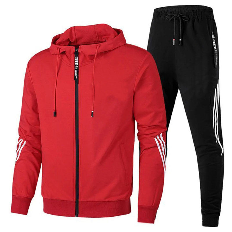 Men's Comfortable Tracksuit Two-Piece Set