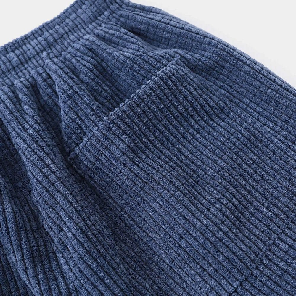 Men's Corduroy Pants with Drawstring