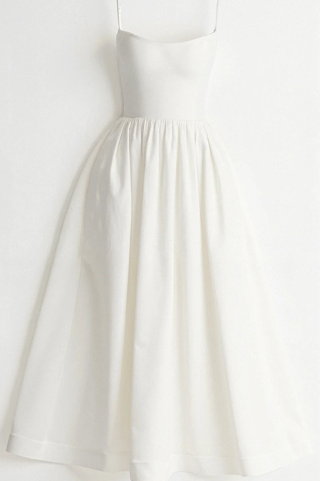Sleeveless Midi Dress for Women with Flowy Feminine Silhouette