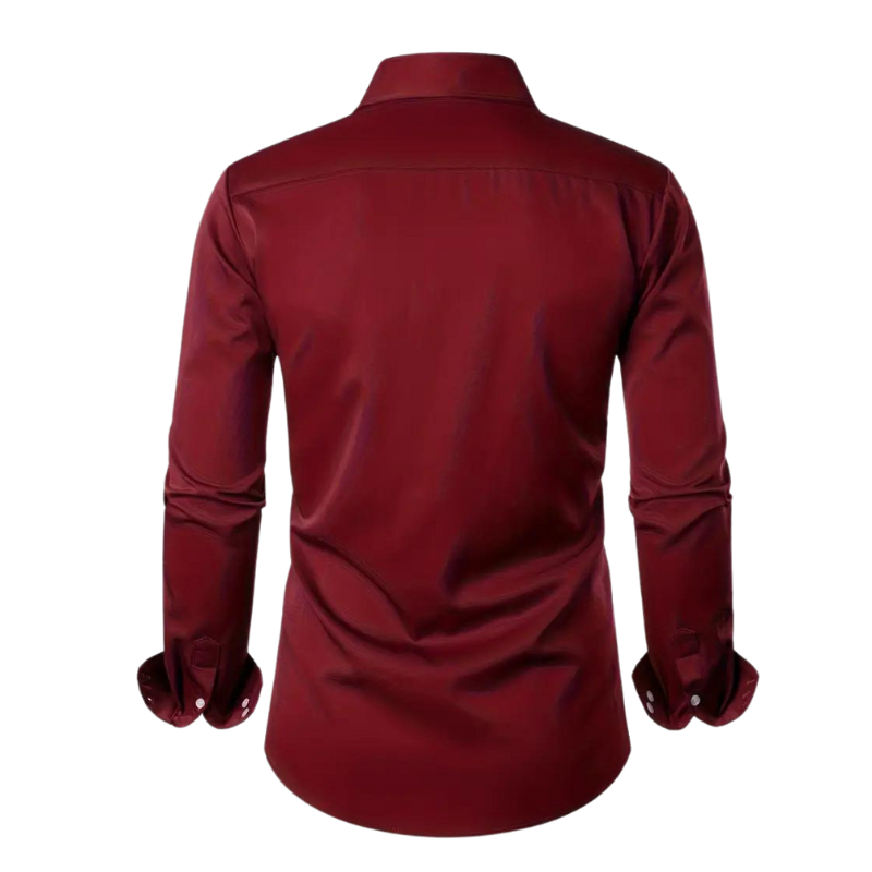 Stylish Shirt with Paisley Accent for Men