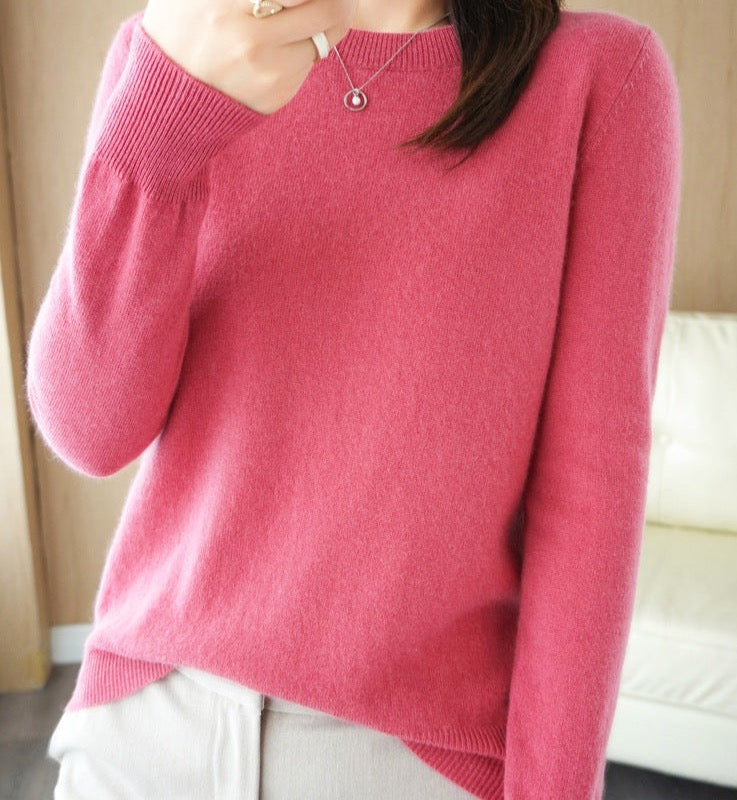 Women's Classic Round Neck Sweater