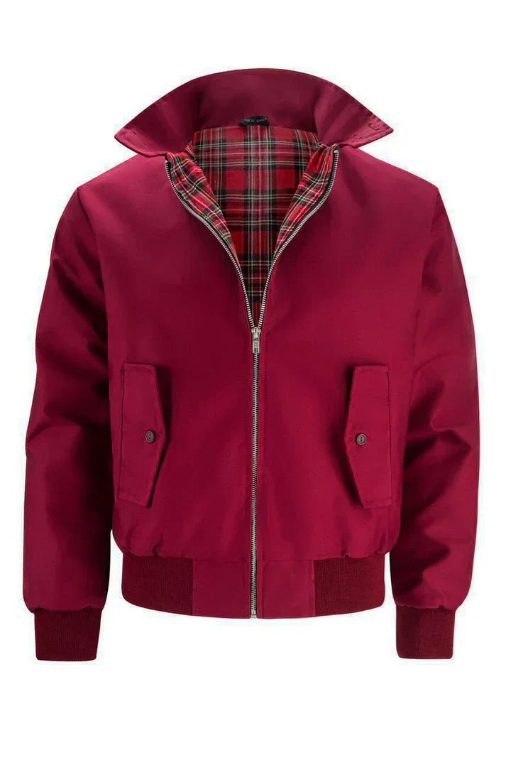 Stylish Men's Harrington Jacket | Comfortable