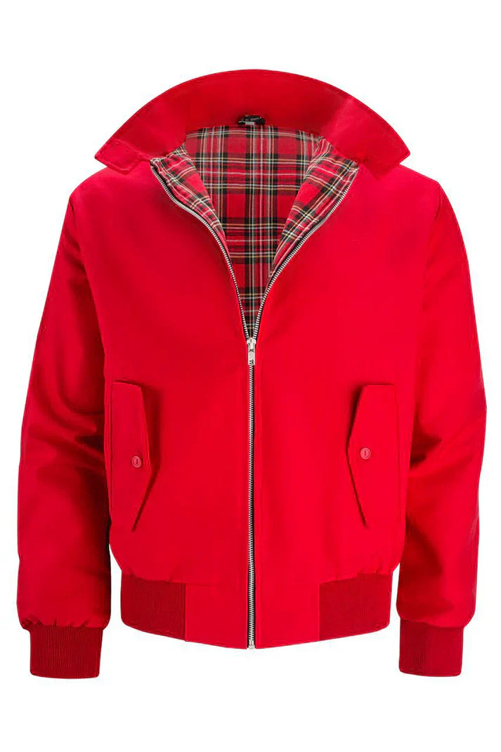 Stylish Men's Harrington Jacket | Comfortable