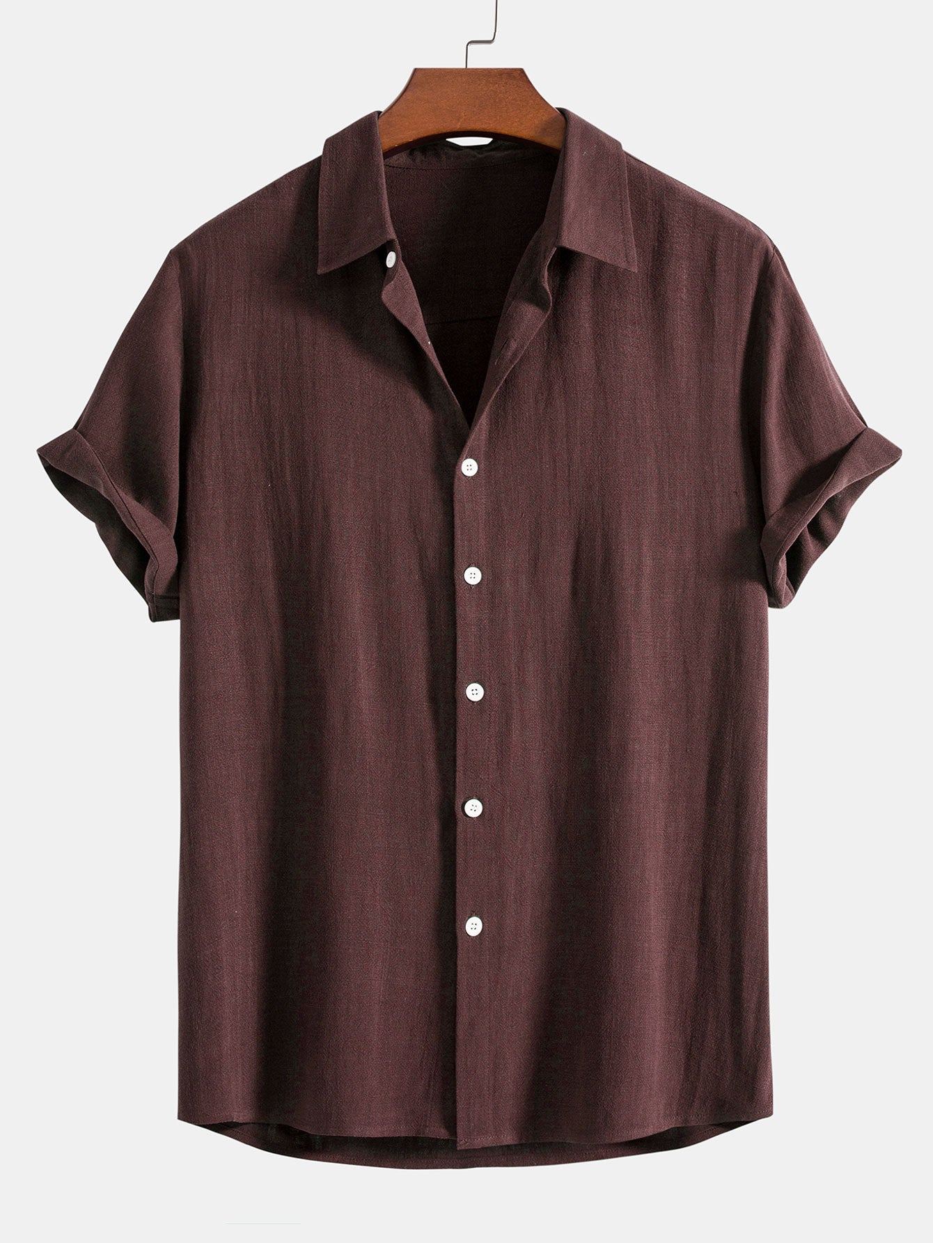 Men’s Two Piece Casual Shirt and Pants Set