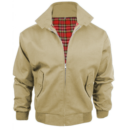 Stylish Men's Harrington Jacket | Comfortable