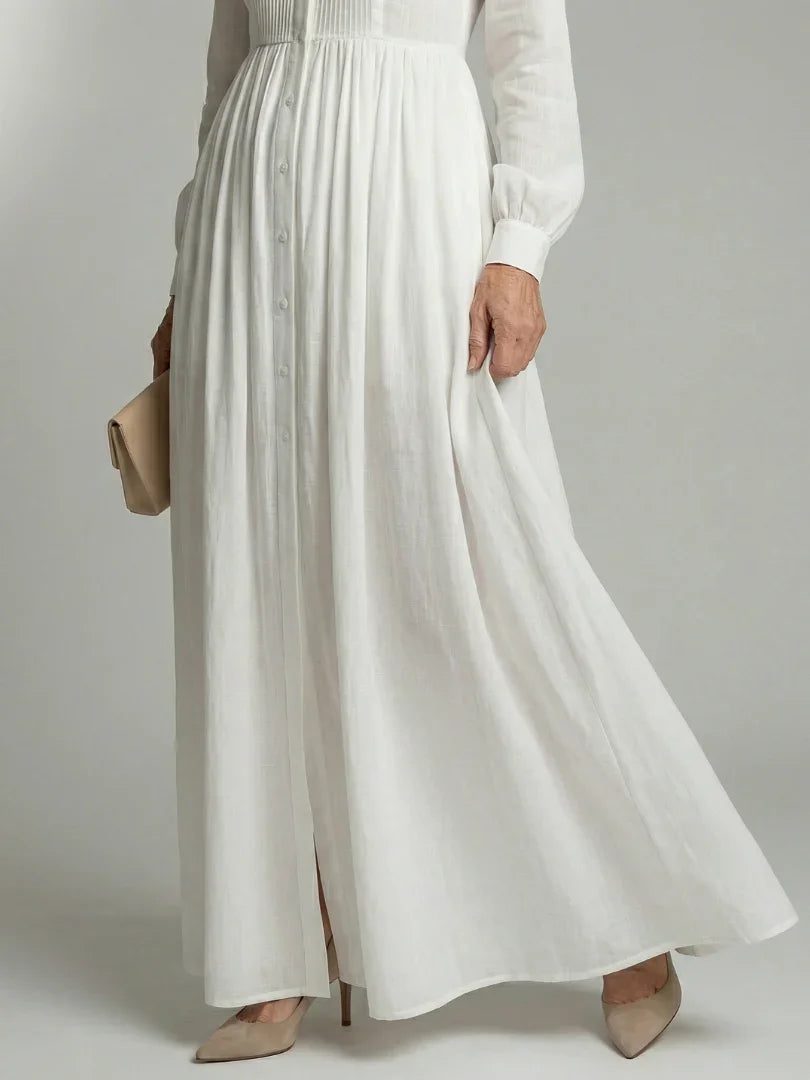 Women's Soft Flow Maxi Dress Long Sleeve