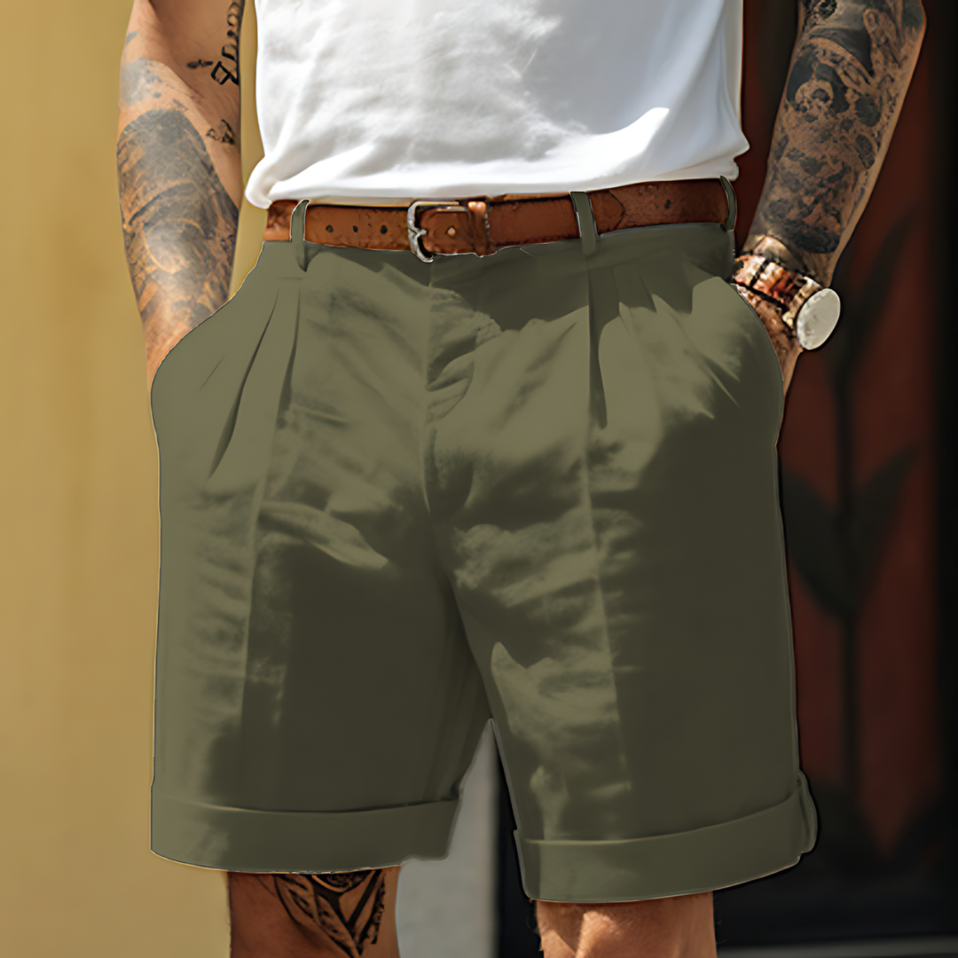 Men's Classic Tailored Casual Chino Shorts