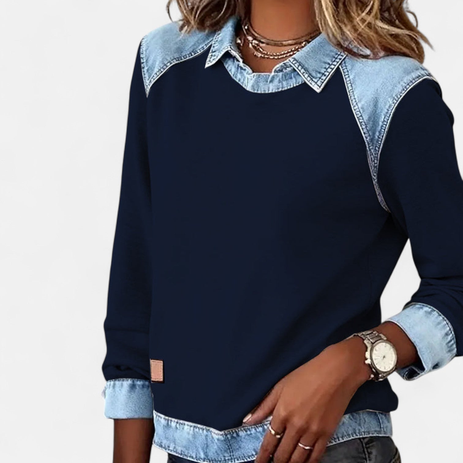 Women's Long Sleeve Casual Pullover Sweatshirt