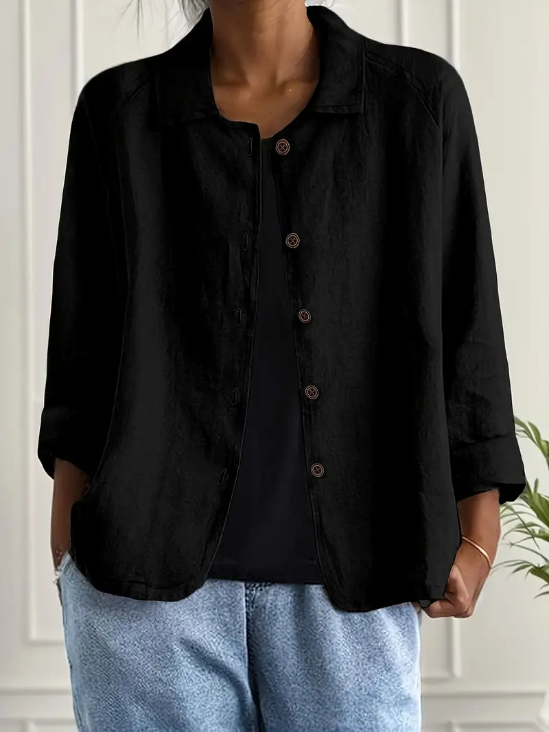 Women's Casual Button Front Cardigan