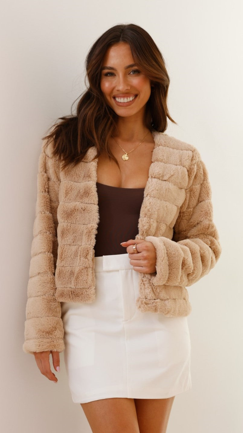 Stylish Luxury Women's Crop Jacket