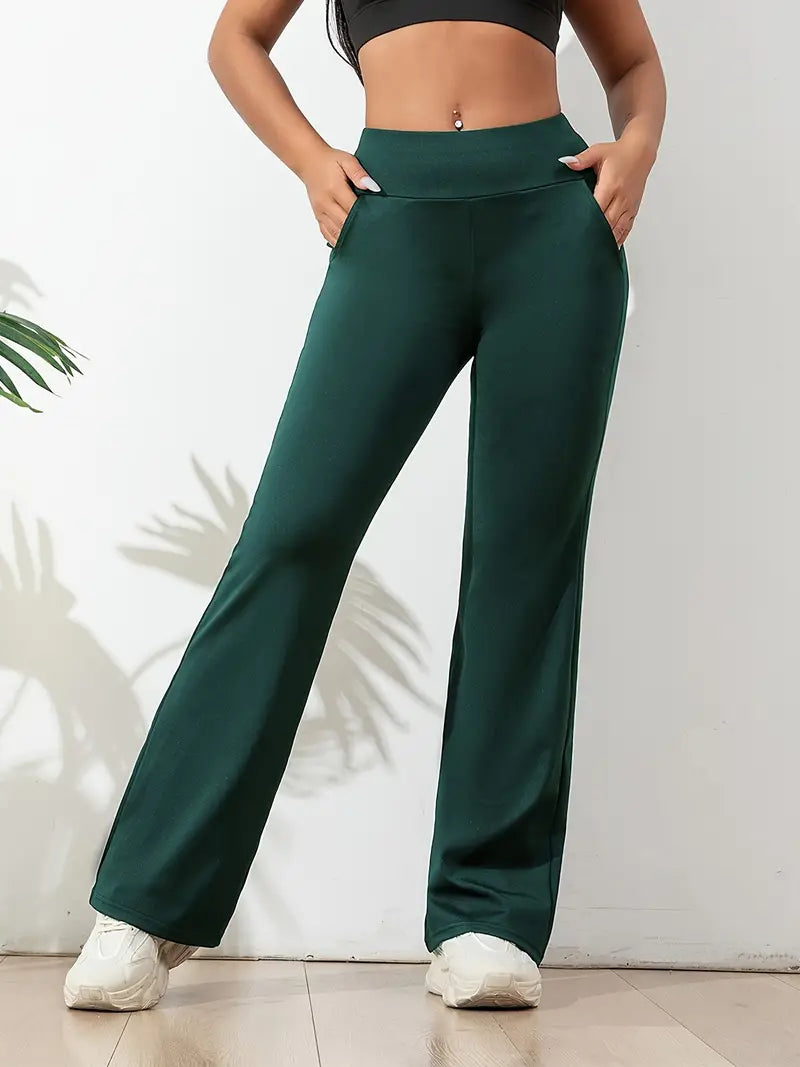 Women’s High Waist Wide Leg Active Lounge Pants