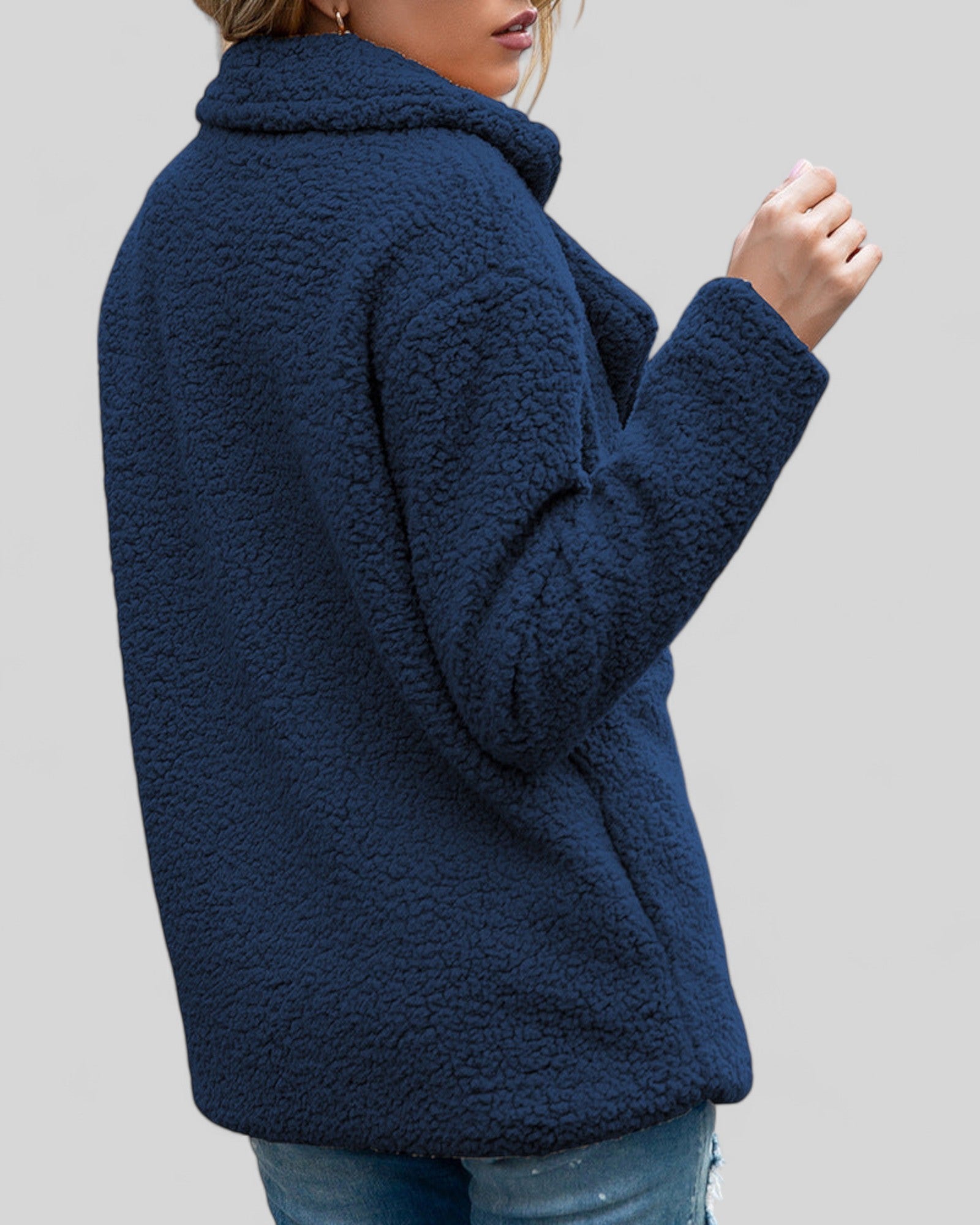 Stylish Soft Women's Coat - Elegance & Comfort