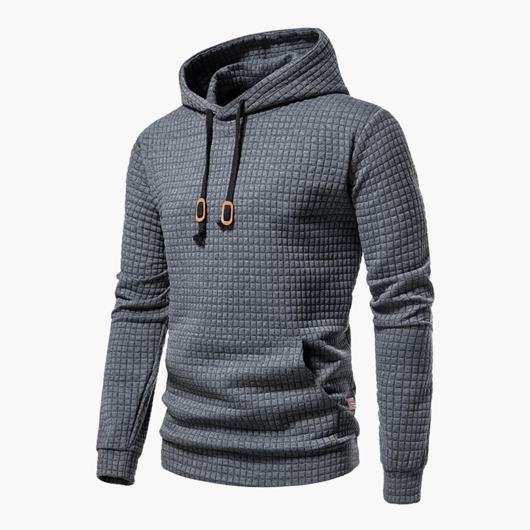 Women's Plaid Hoodie with Cozy Hood