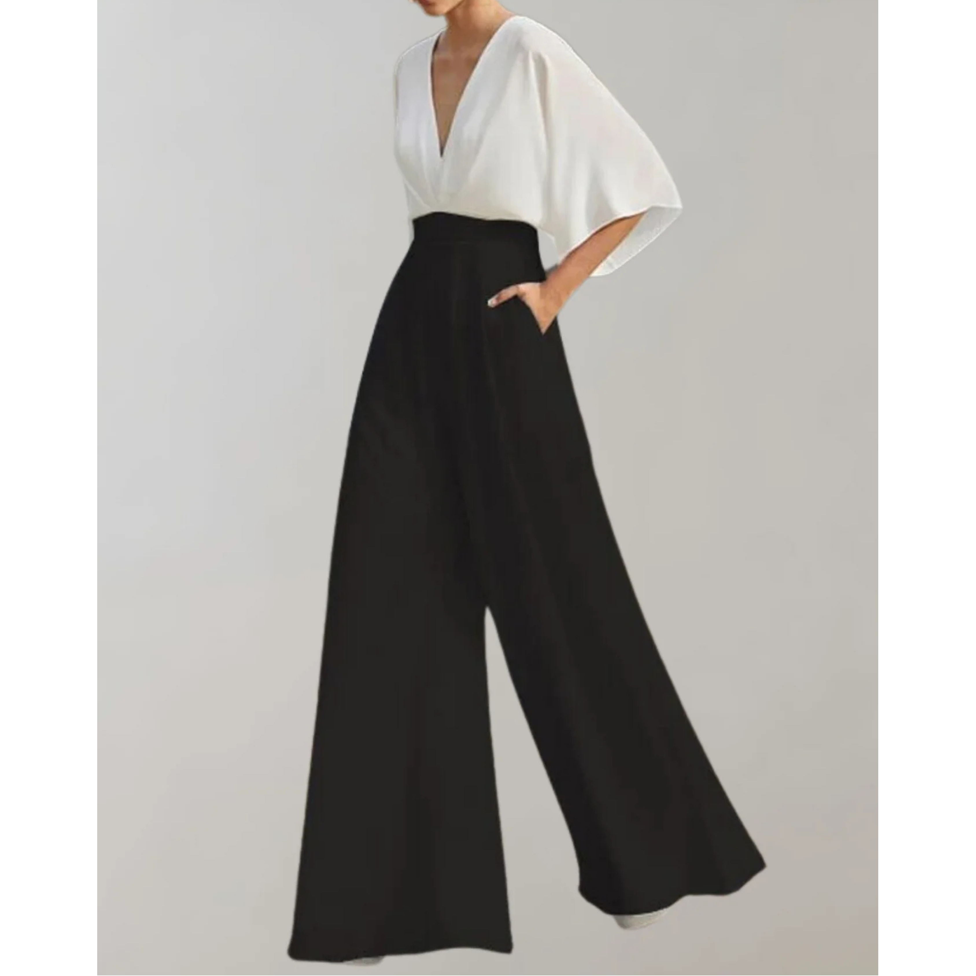 Women’s Elegant Wide Leg Jumpsuit