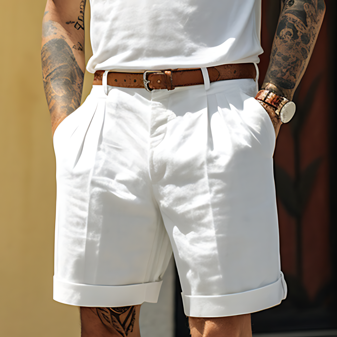 Men's Classic Tailored Casual Chino Shorts