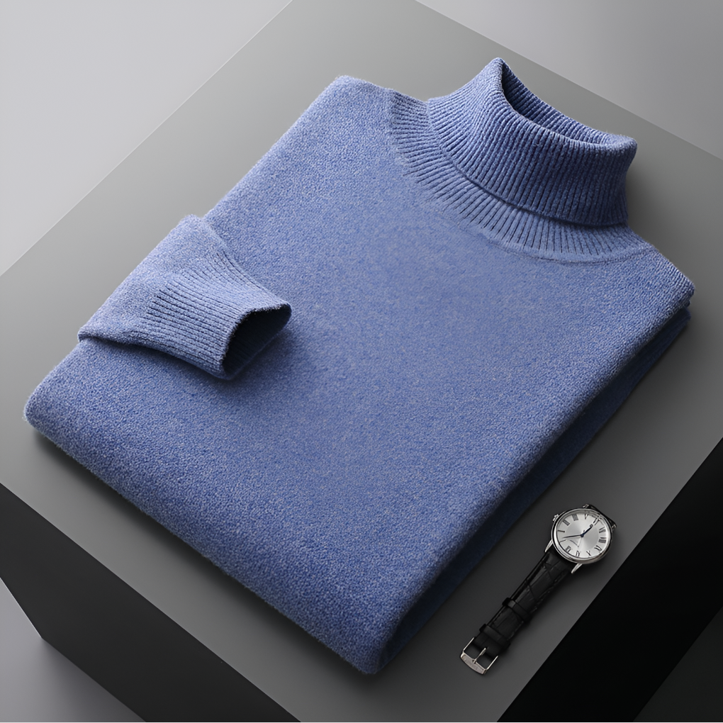 Men's Classic Soft Turtleneck Sweater