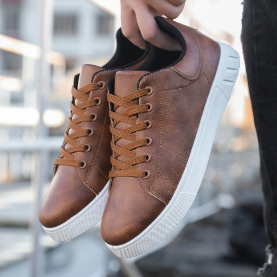 Modern Leather Sneakers for Men