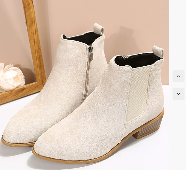 Stylish Women's Suede Ankle Boots