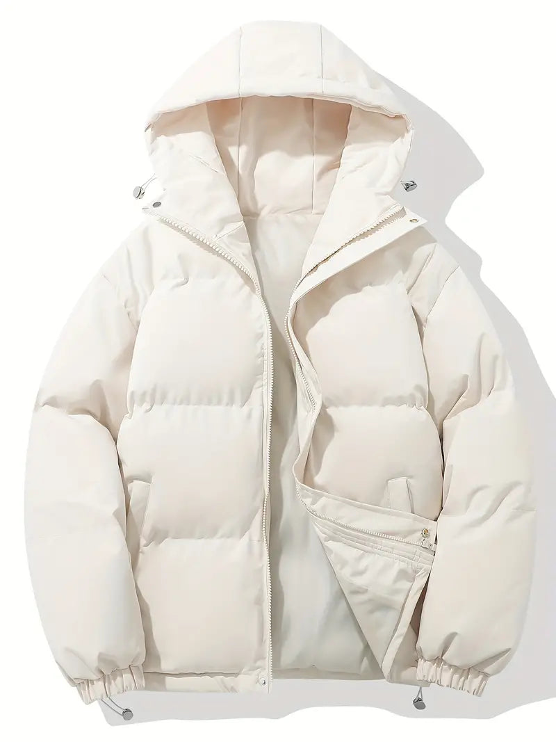 Stylish Women's Puffer Jacket - Comfortable Warm Quilted Outerwear