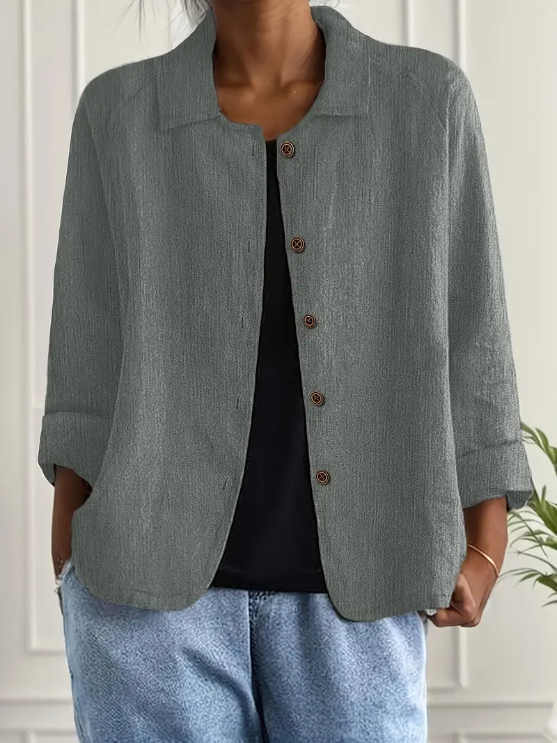 Women's Casual Button Front Cardigan