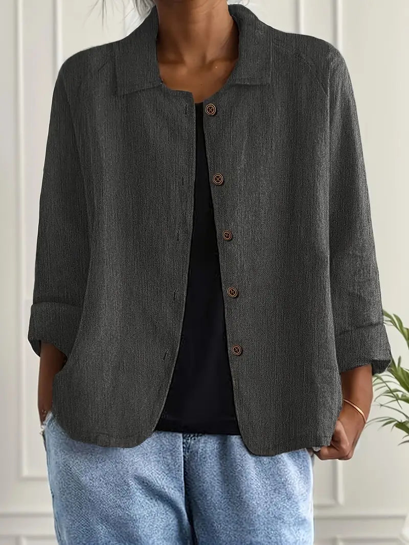 Women's Casual Button Front Cardigan