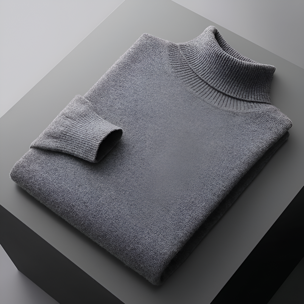 Men's Classic Soft Turtleneck Sweater