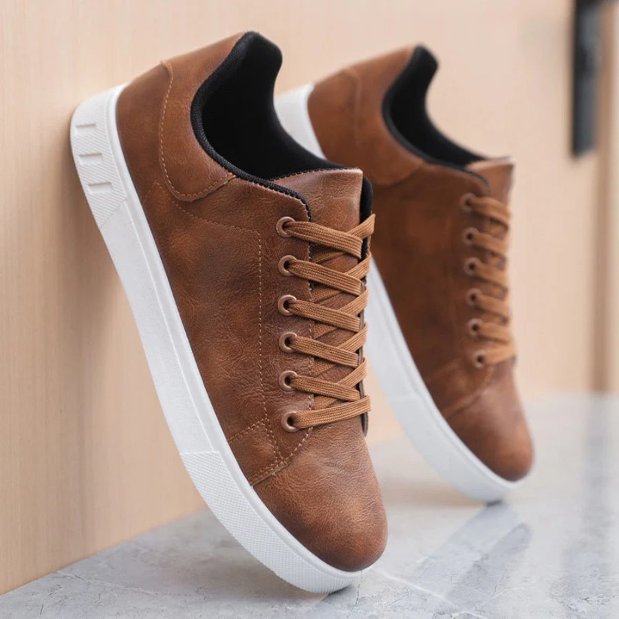 Modern Leather Sneakers for Men