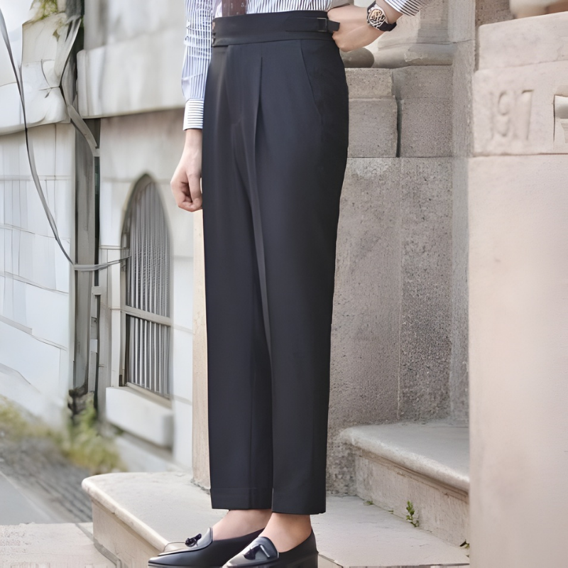 Stylish Chic Men's Suit Trousers