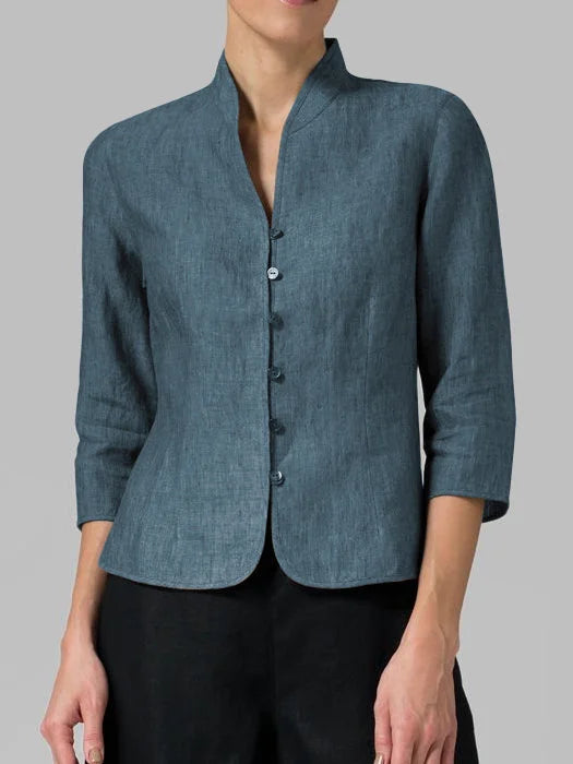 Stylish Linen Blazer | Elegant Nora Blazer