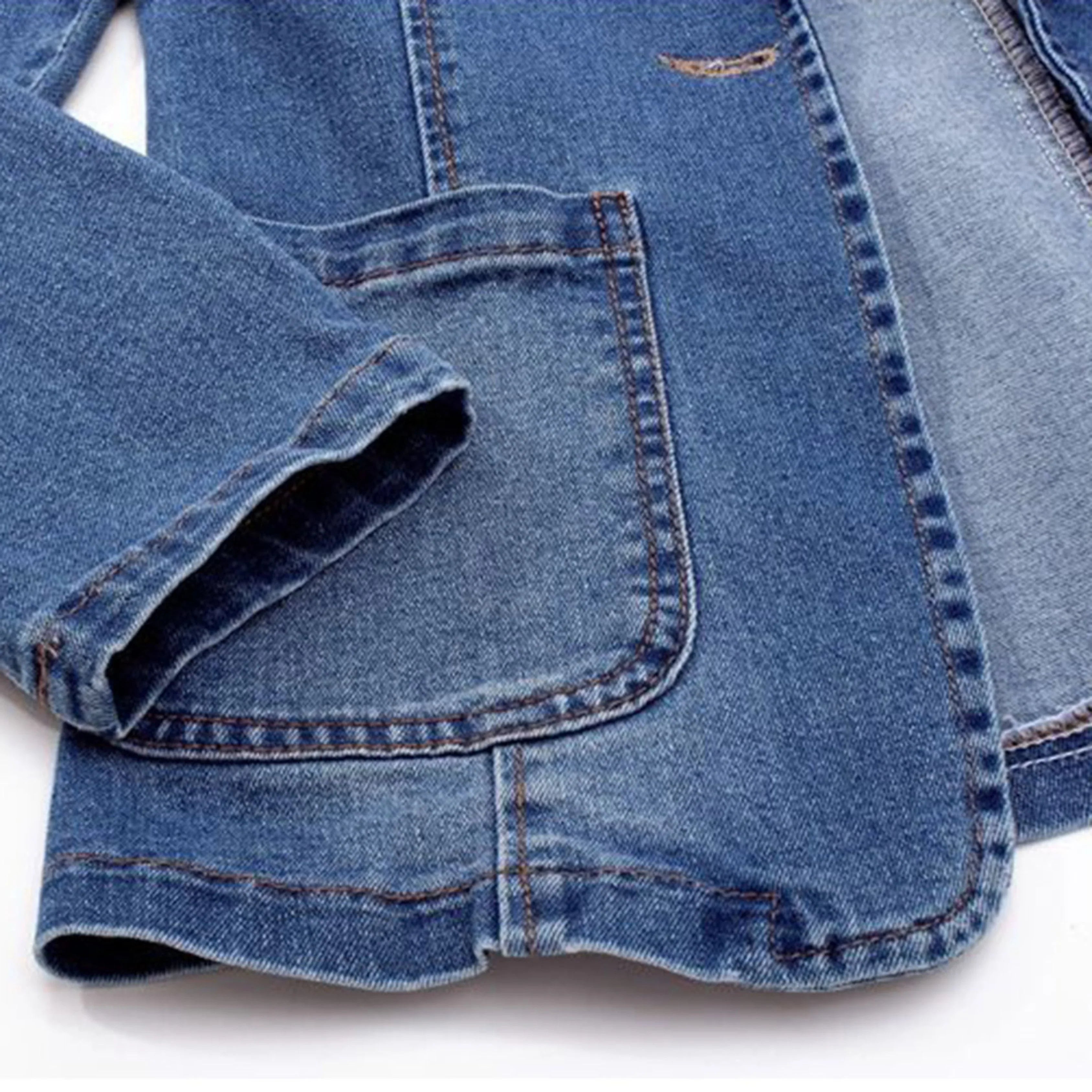 Women’s Denim Classic Tailored Button-Up Jacket