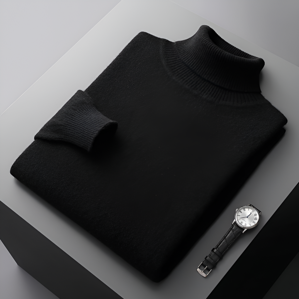 Men's Classic Soft Turtleneck Sweater