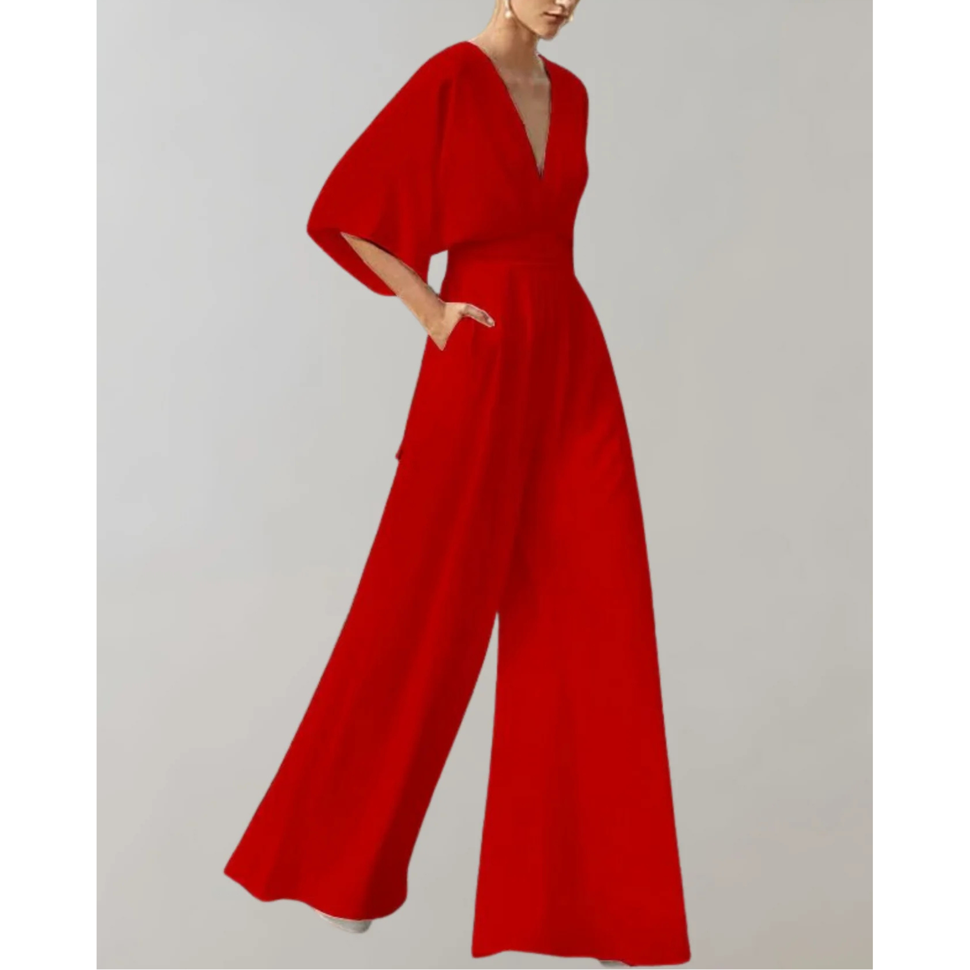 Women’s Elegant Wide Leg Jumpsuit