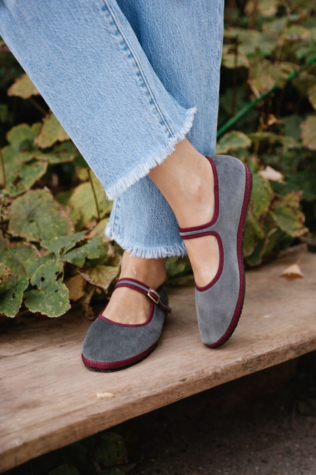 Classic Mary Jane Ballet Flats with Adjustable Strap for Women