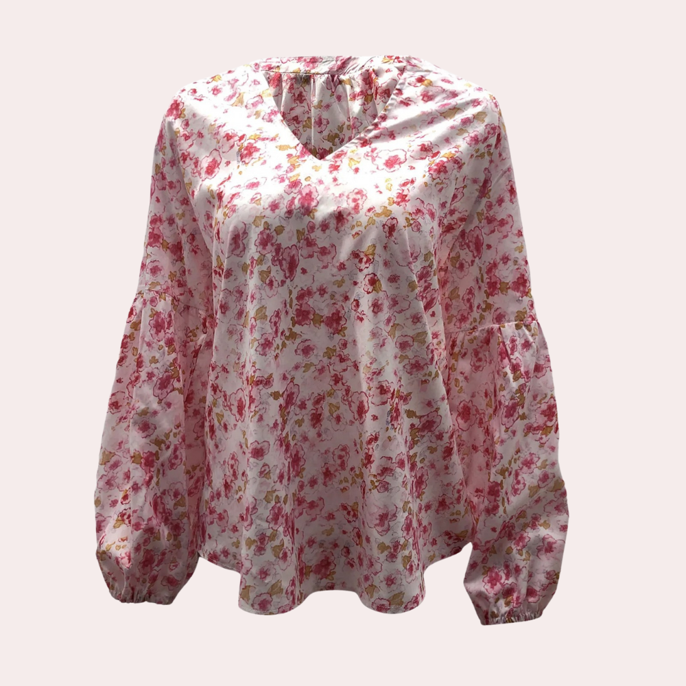 Light Casual Floral Blouse for Women