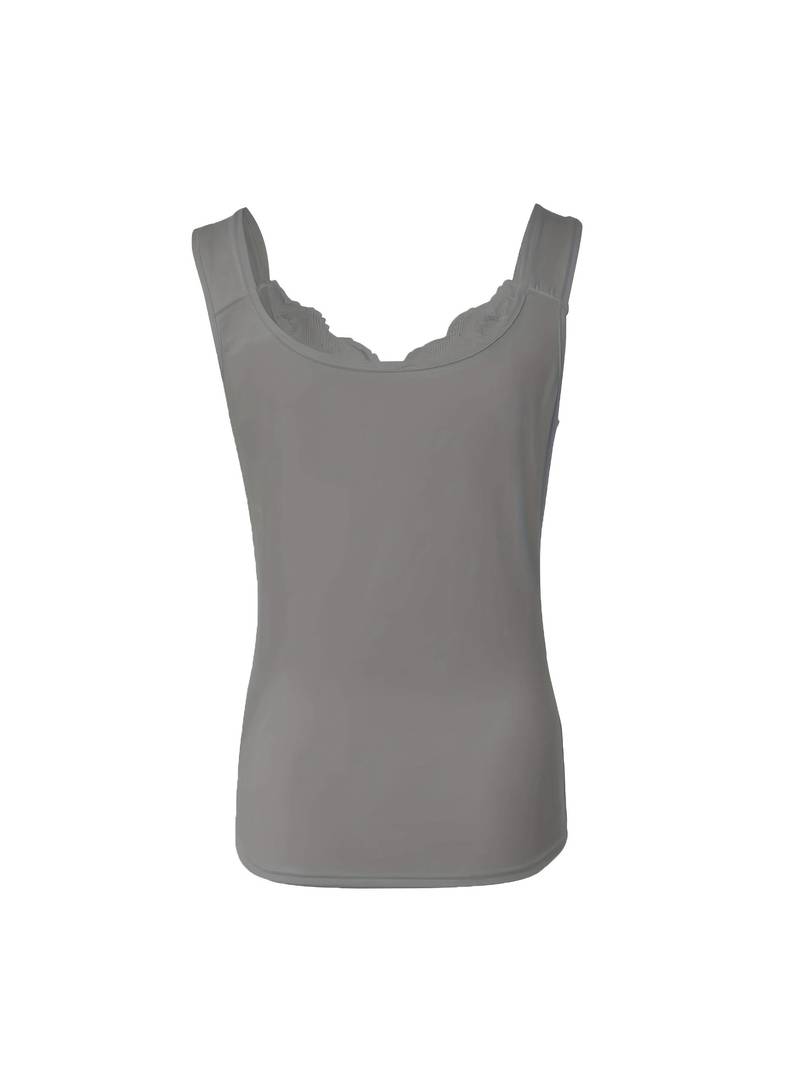 Elegant Lace Trim Tank Top for Women