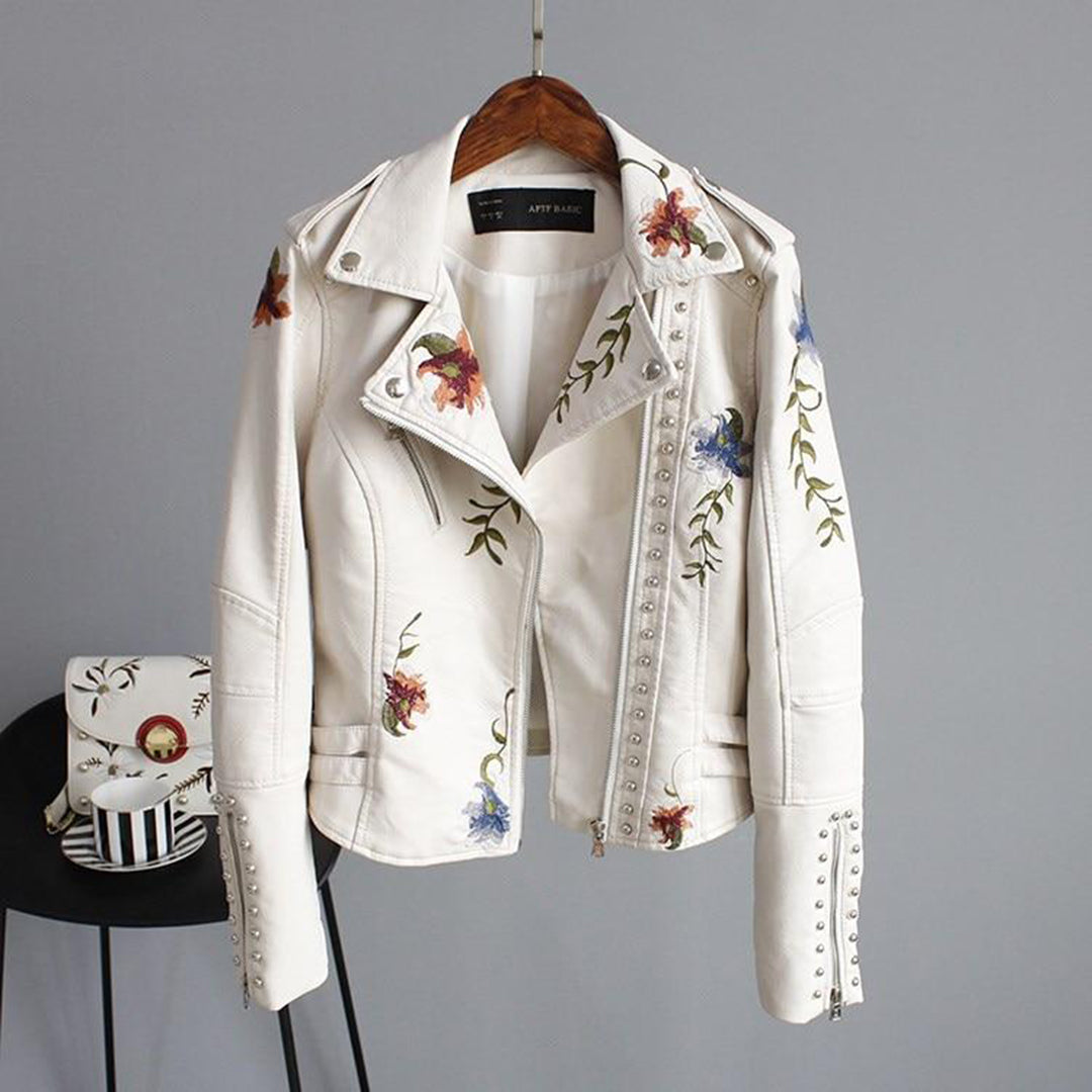 Stylish Summer Jacket for Women with Floral Print