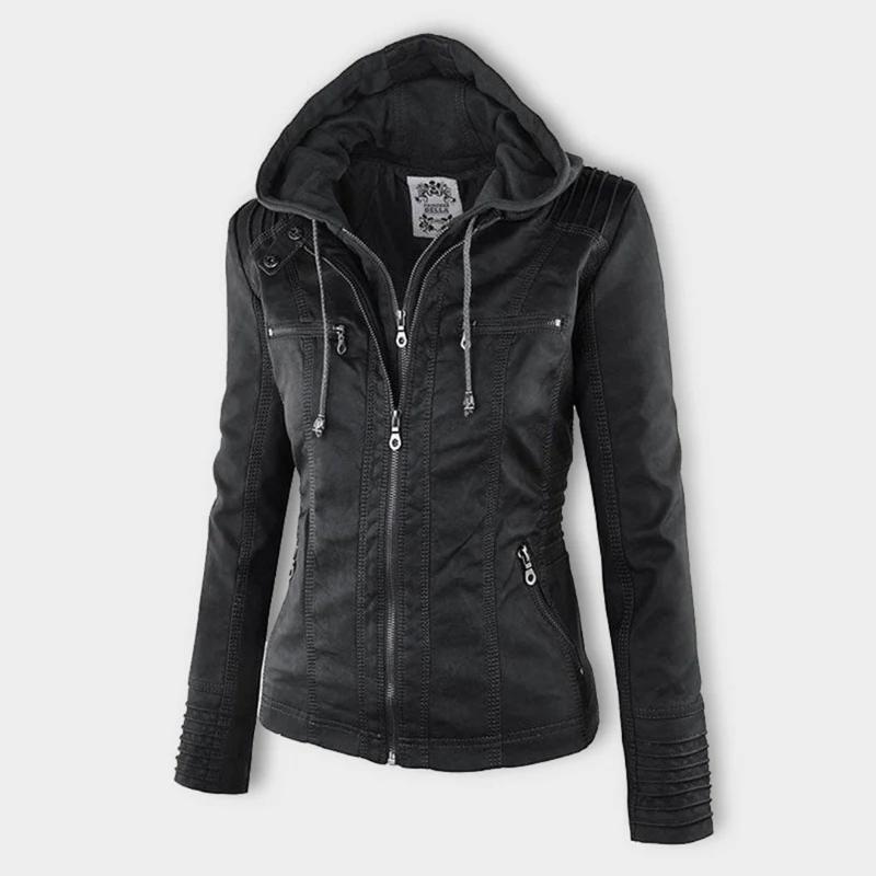 Women's Stylish Classic Moto Jacket