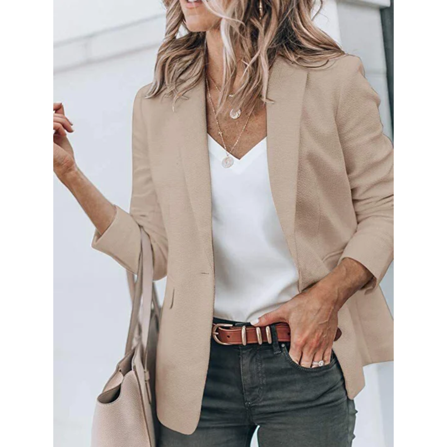 Stylish Women's Blazer with Practical Pockets | Ideal for Casual Days
