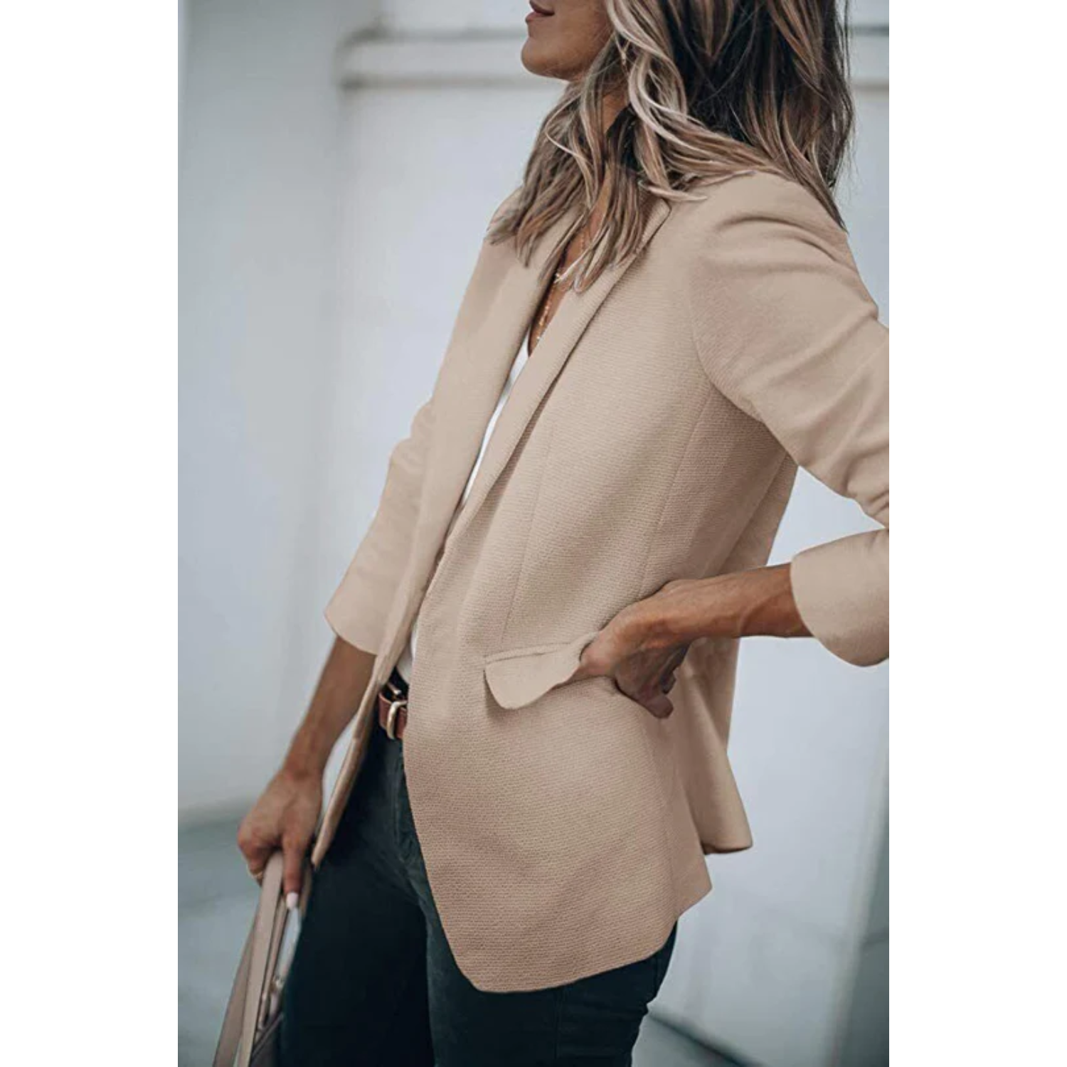 Stylish Women's Blazer with Practical Pockets | Ideal for Casual Days